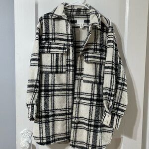 H&M Checked Oversized Jacket S